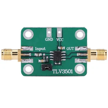 TLV3501 Одиночный Высокоскоростной компараторный частотомер Модуль формирования передней панели DC 2.7-5V Счетчик частоты SMA