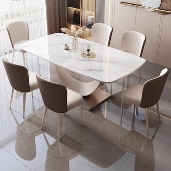 Роскошные офисные обеденные столы Nordic Console, Обеденные столы для конференц-ресторана, Барная мебель для столовых WJ20XP