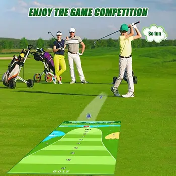 Набор ковриков для игры в гольф с четкой маркировкой для игры в гольф на открытом воздухе для игры в гольф с четкой маркировкой для игры в гольф на открытом воздухе