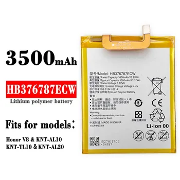 Для HUAWEI Hua wei Honor V8 Аккумулятор HB376787ECW HonorV8 KNT-AL10 KNT-TL10 KNT-AL20 Высококачественная Замена Внутреннего Аккумулятора